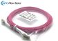 ЛК к загибу ОМ4 50/125 кабеля заплаты волокна СК фиолетовые двухшпиндельному нечувствительному